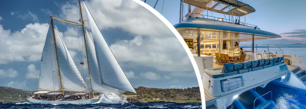 Mitsegeln auf Yachten und Katamaranen